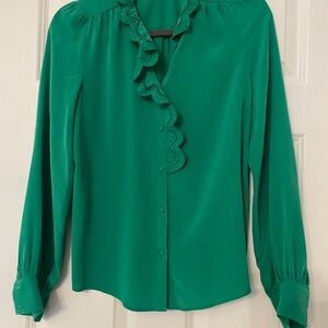 Sezane Silk Chlo Blouse